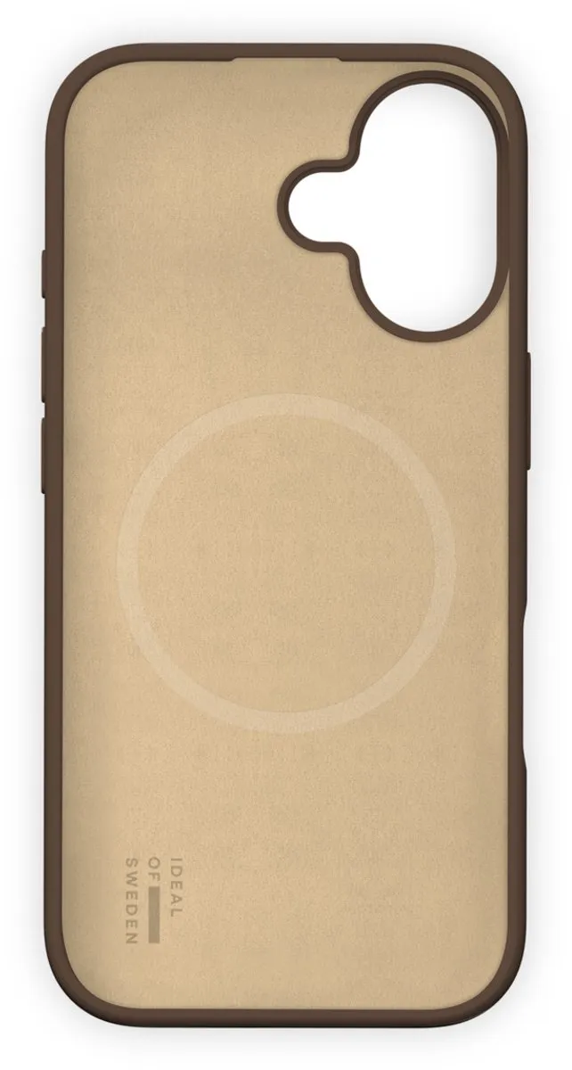 iDeal of Sweden iPhone 17 Silicone Hoesje - Mocha Mousse - MagSafe