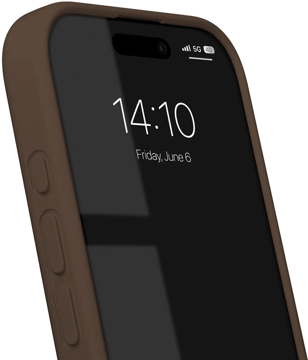 iDeal of Sweden iPhone 17 Silicone Hoesje - Mocha Mousse - MagSafe