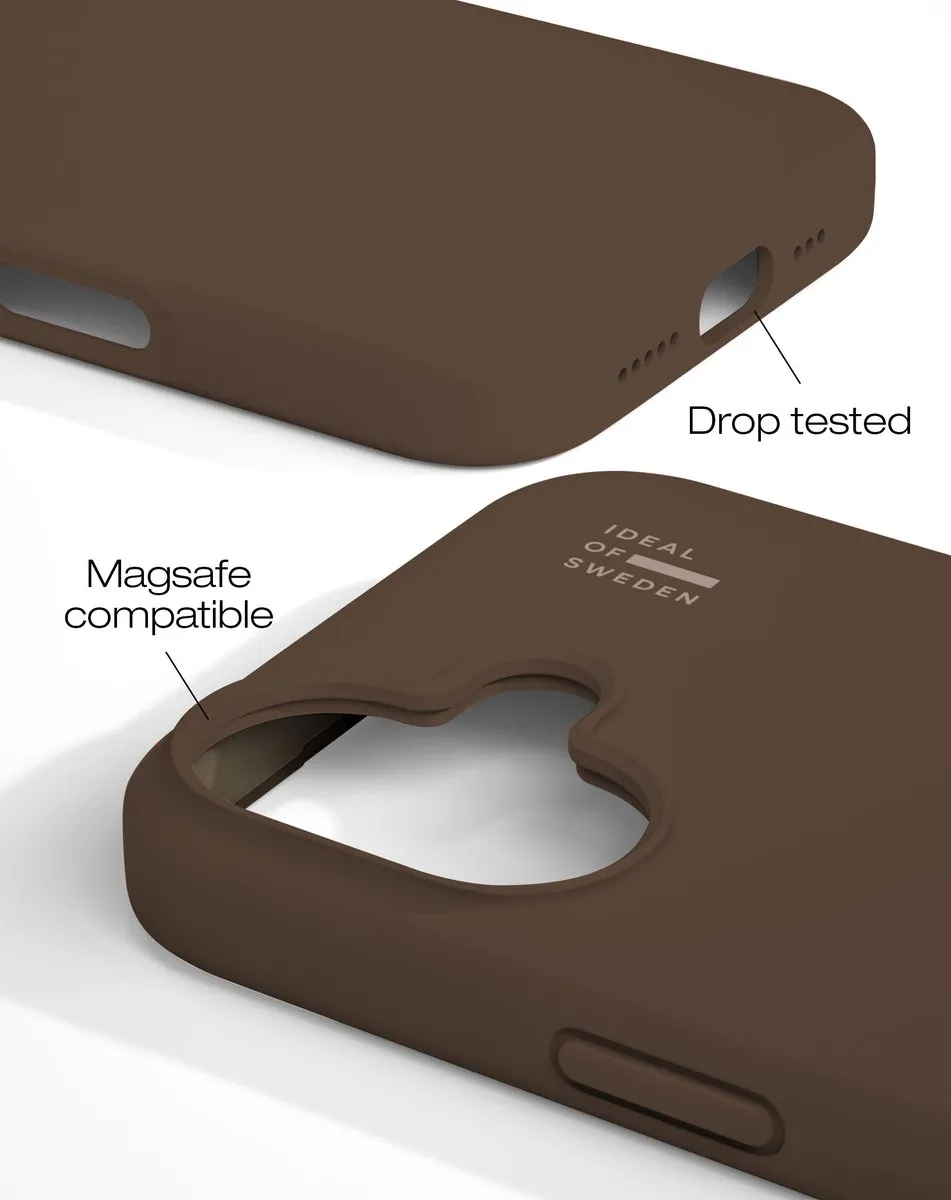 iDeal of Sweden iPhone 17 Silicone Hoesje - Mocha Mousse - MagSafe