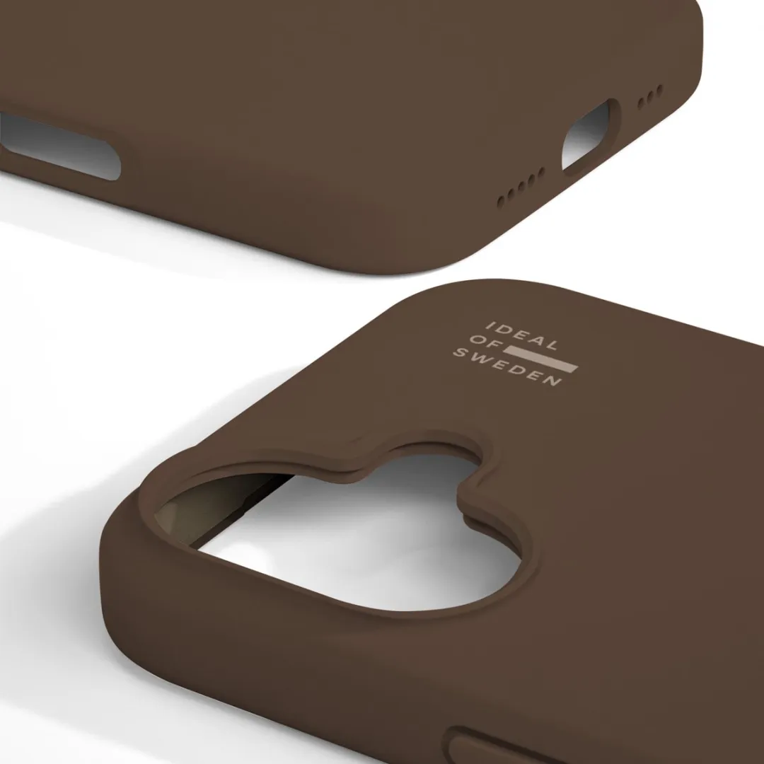 iDeal of Sweden iPhone 17 Silicone Hoesje - Mocha Mousse - MagSafe
