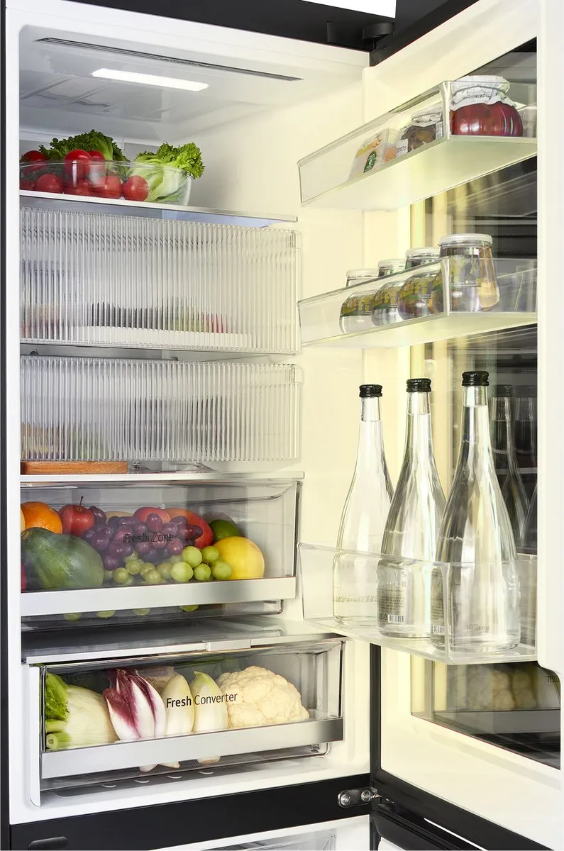 LG GBG7190CEV Vrijstaand Koelkast - 349L - 5 Plateaus - 2 Groentelades
