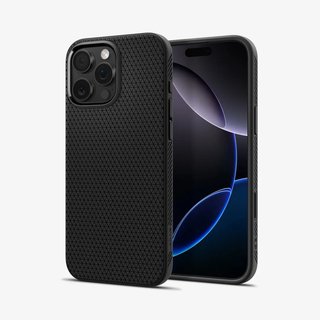 Spigen Liquid Air MagSafe Hoesje iPhone 16 Pro - Zwart