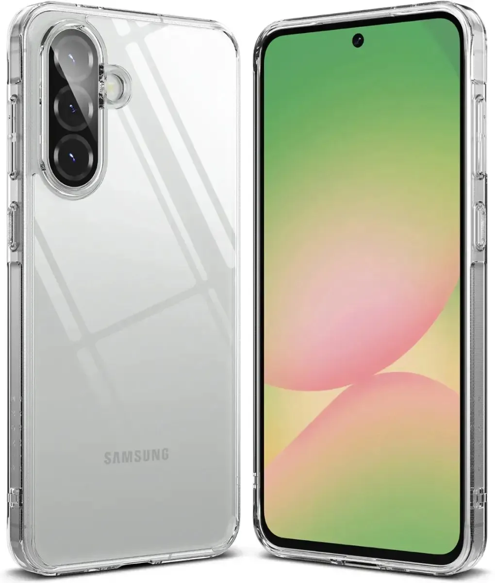 Ringke Fusion Hoesje Samsung Galaxy A56/A36 - Antikrascoating - Transparant