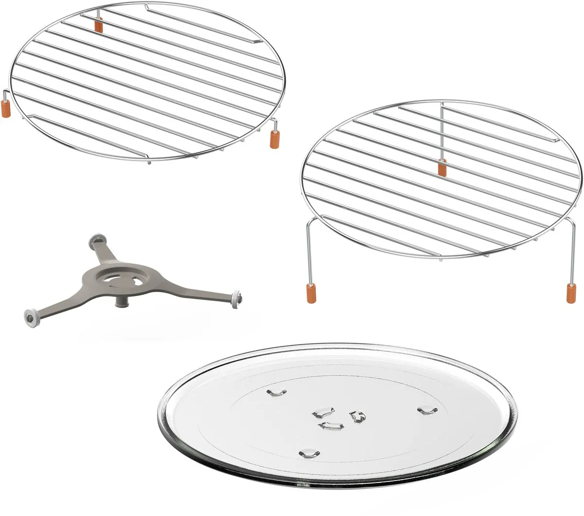 Inventum MN237CS Vrijstaande Combimagnetron 23L 900W - Zilver