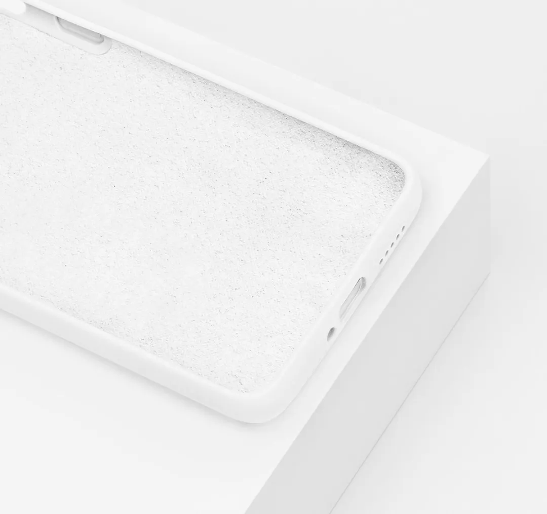BMAX Siliconen Hoesje OnePlus 7T - Wit