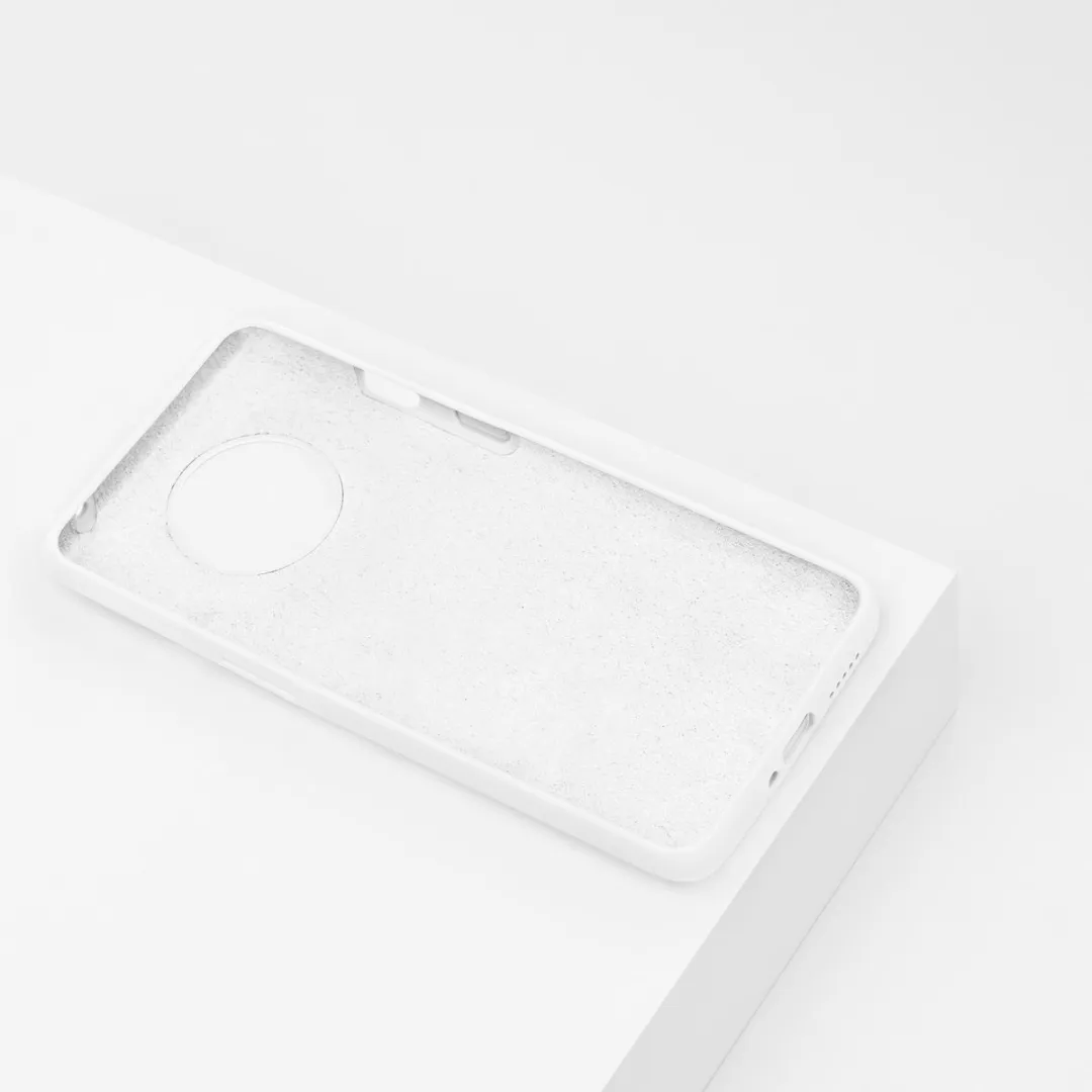 BMAX Siliconen Hoesje OnePlus 7T - Wit