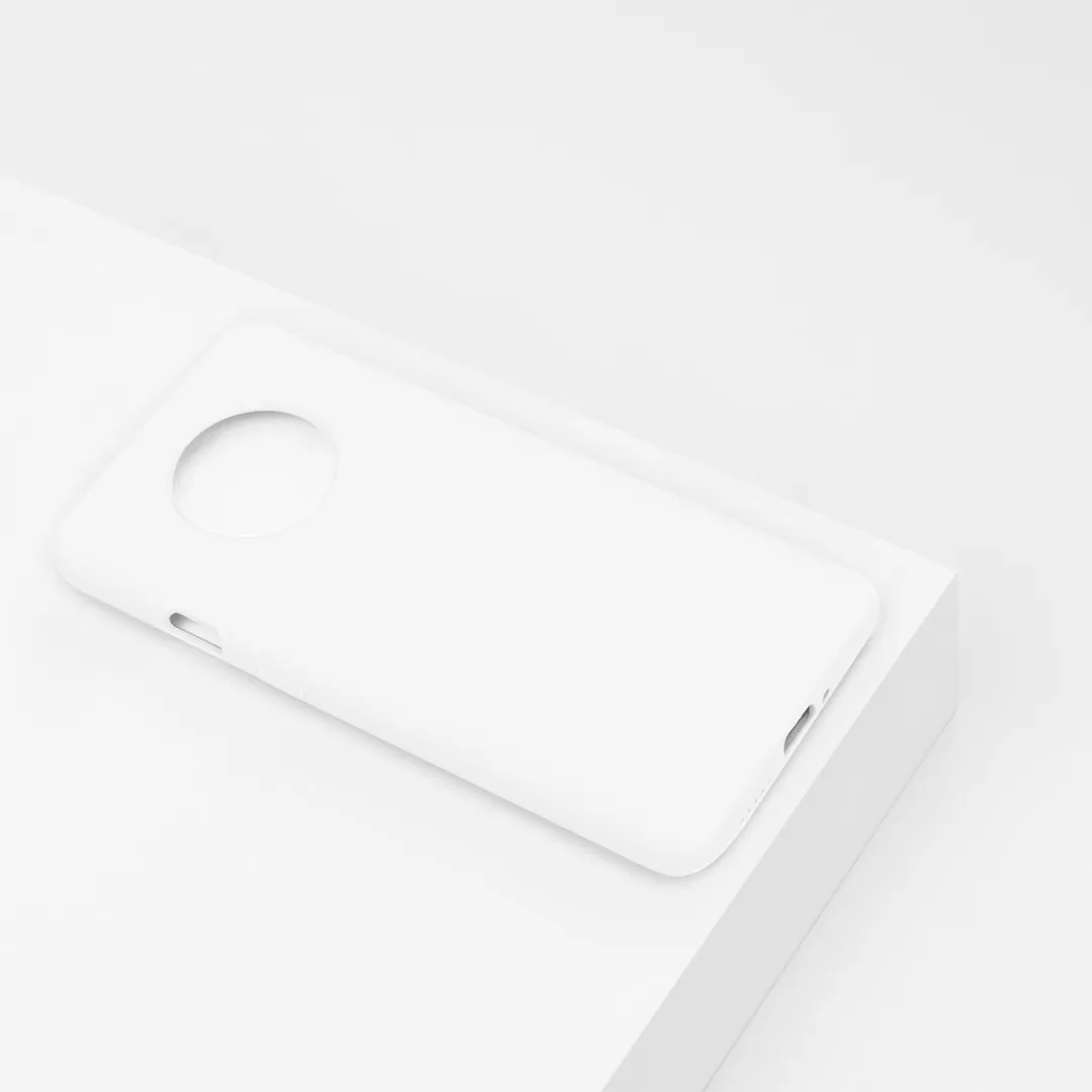 BMAX Siliconen Hoesje OnePlus 7T - Wit