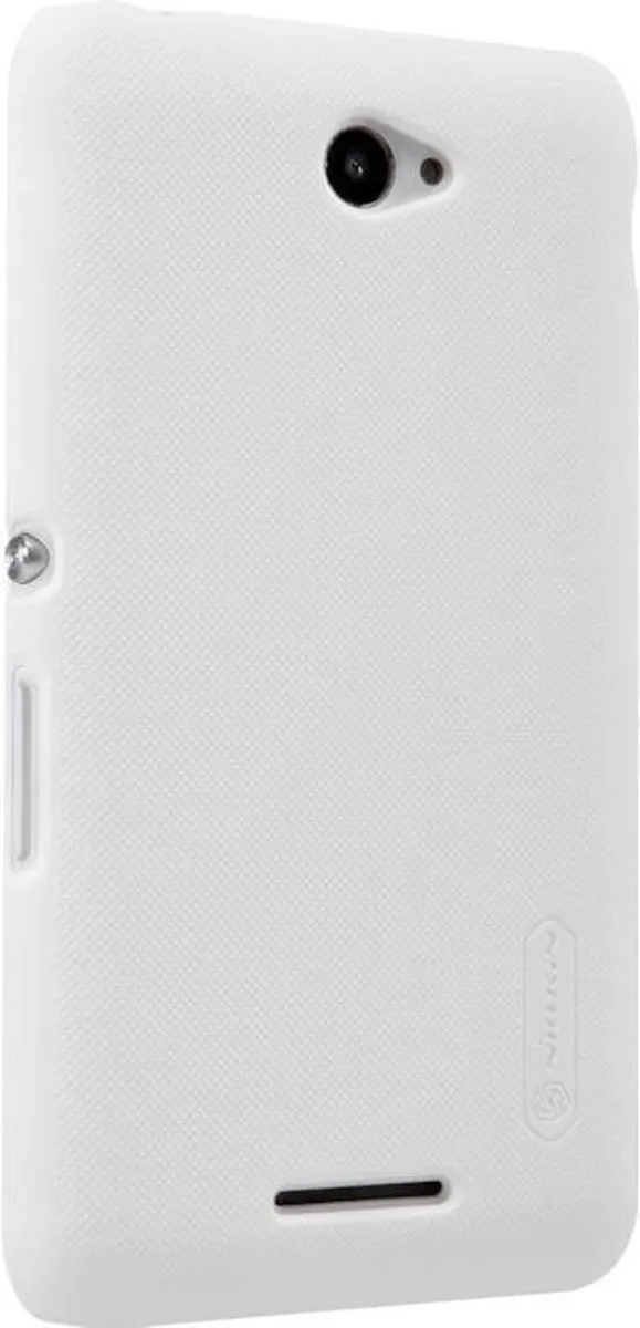 Nillkin Super Frosted Backcover Sony Xperia E4 - Wit - afbeelding 3 van 6