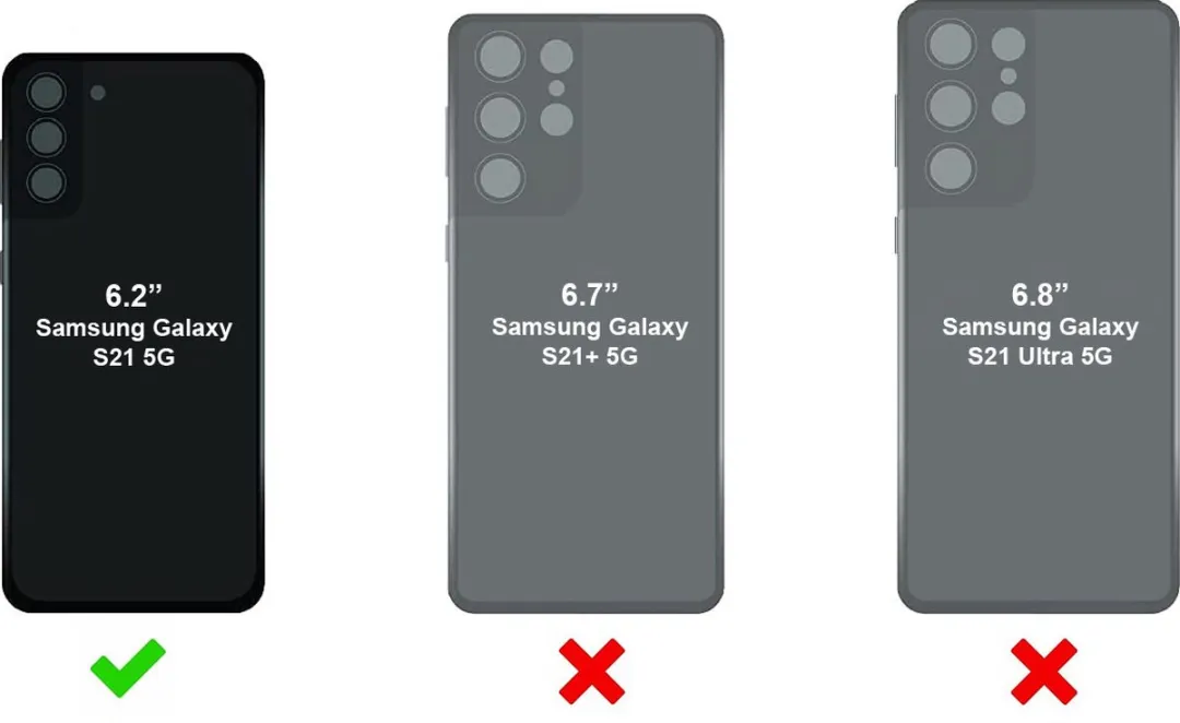OtterBox Strada Via Case Samsung Galaxy S21 77-82105 - Zwart