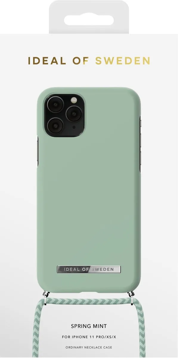 iDeal of Sweden Ordinary Phone Necklace Case iPhone 11 Pro/XS/X - Spring Mint - IDPNSS21-I1958-266 - afbeelding 3 van 6