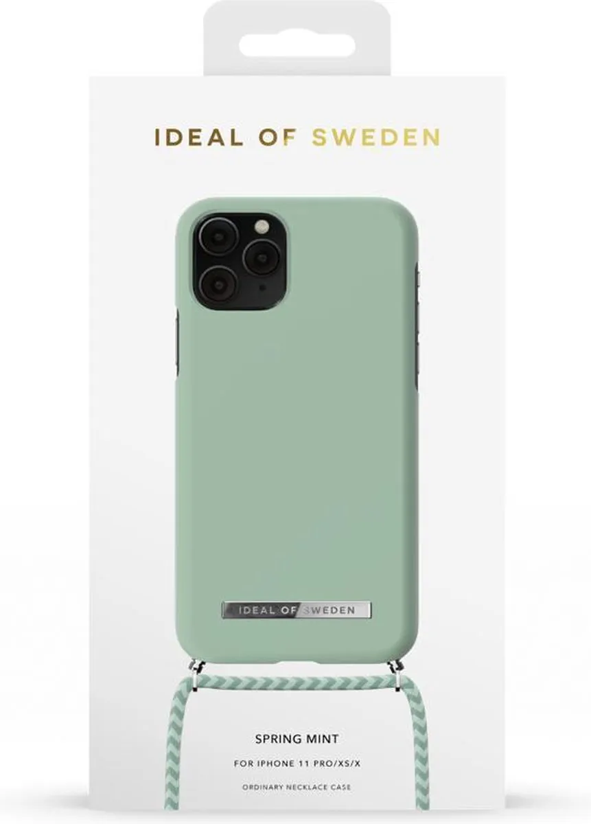 iDeal of Sweden Ordinary Phone Necklace Case iPhone 11 Pro/XS/X - Spring Mint - IDPNSS21-I1958-266 - afbeelding 6 van 6