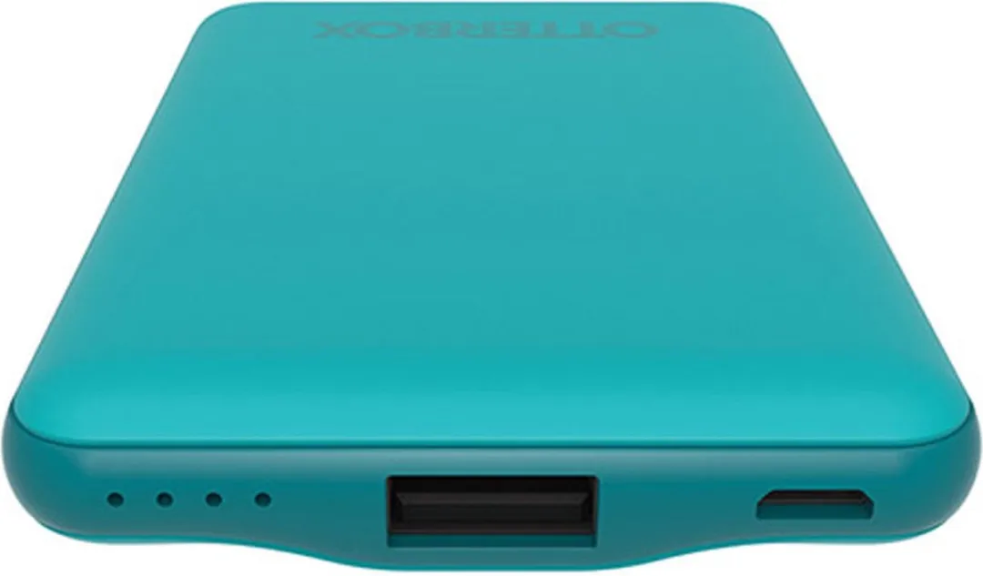 OtterBox USB-A Powerbank 5000mAh 10W 3-in-1 Kabel Blauw