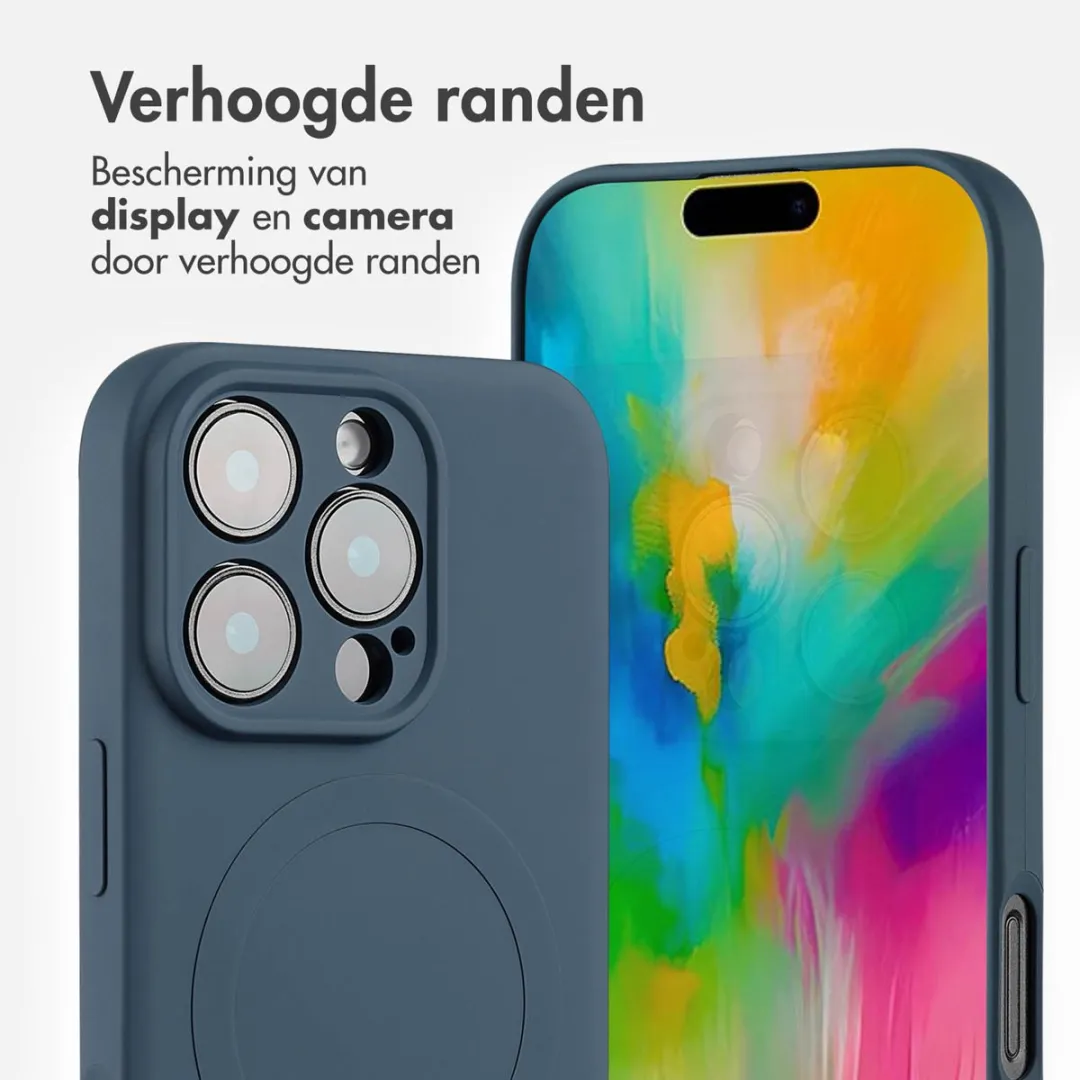 Imoshion Hoesje iPhone 16 Pro MagSafe - Donkerblauw