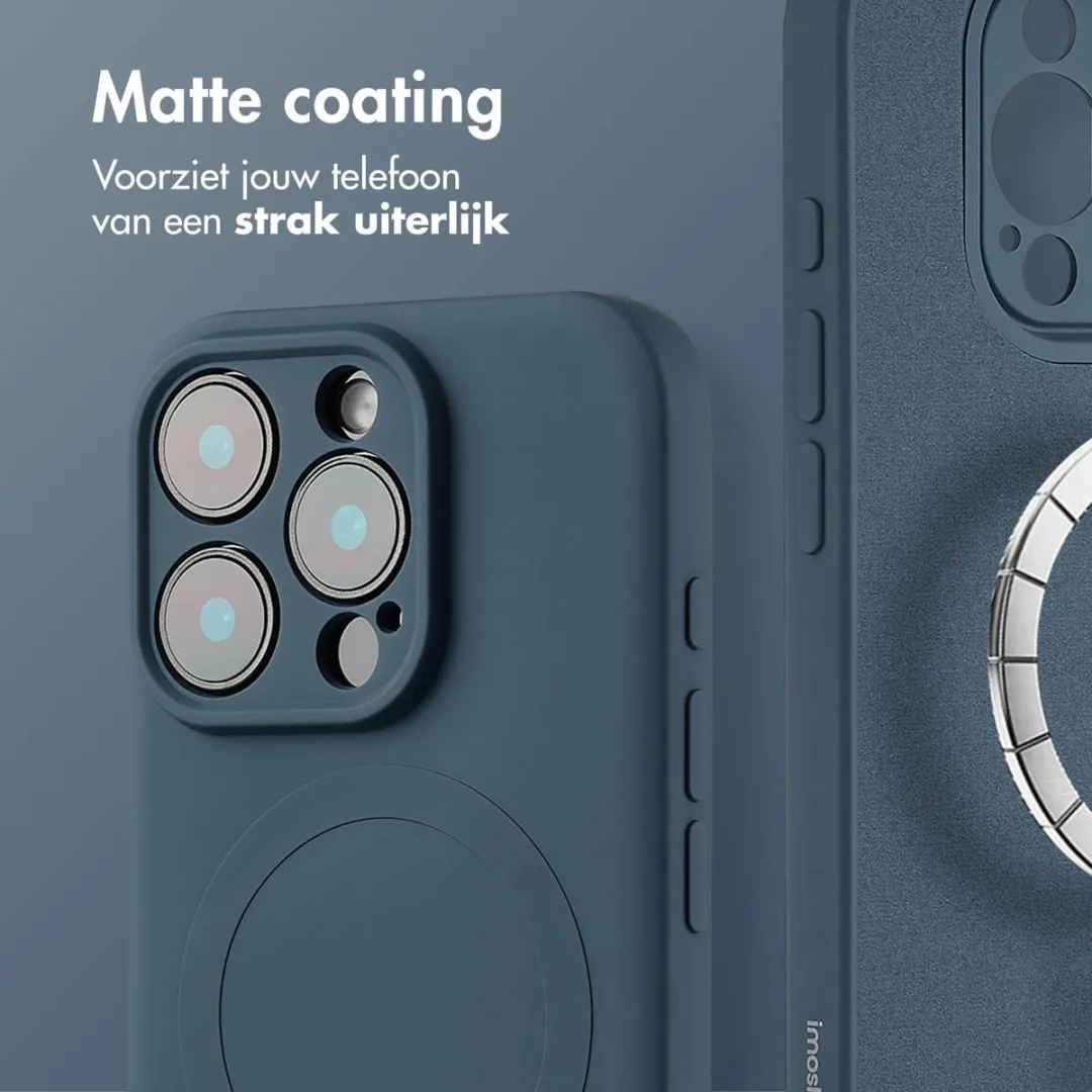 Imoshion Hoesje iPhone 16 Pro MagSafe - Donkerblauw
