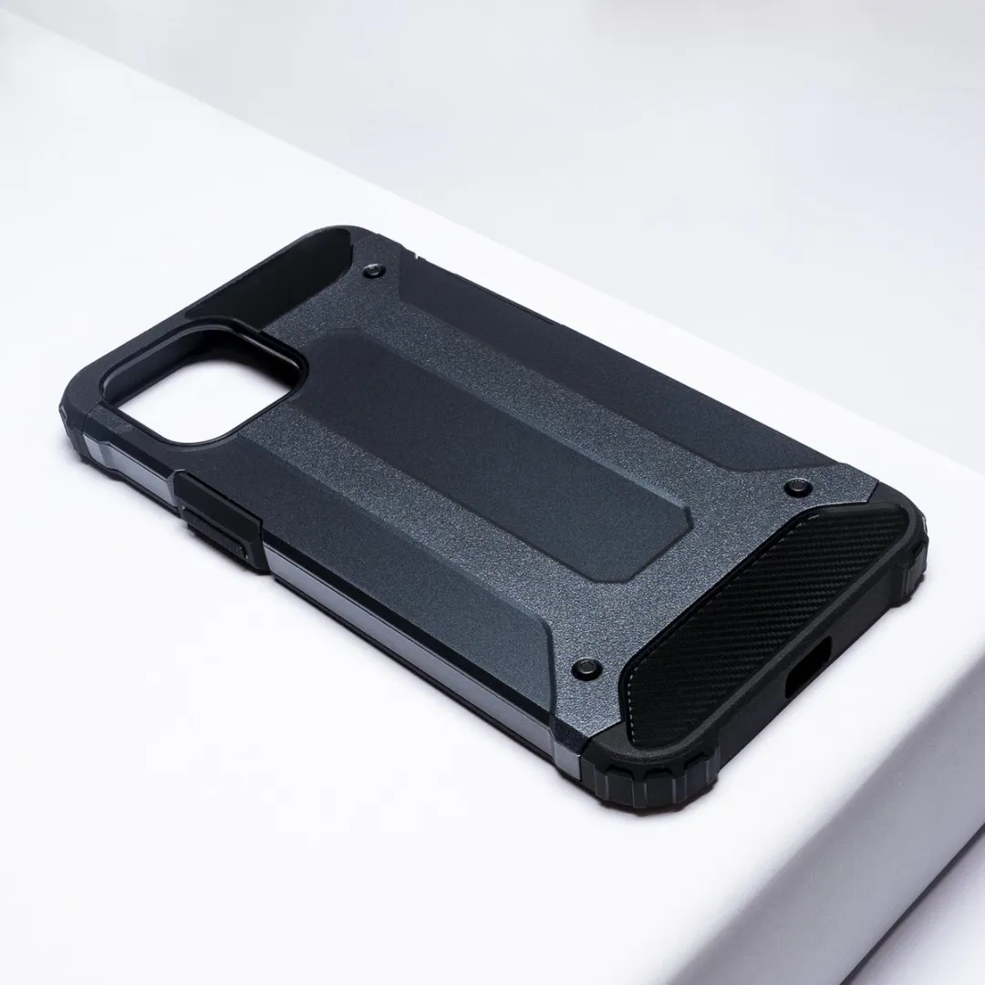 BMAX Classic Armor iPhone 12 Pro Max Hoesje - Blauw
