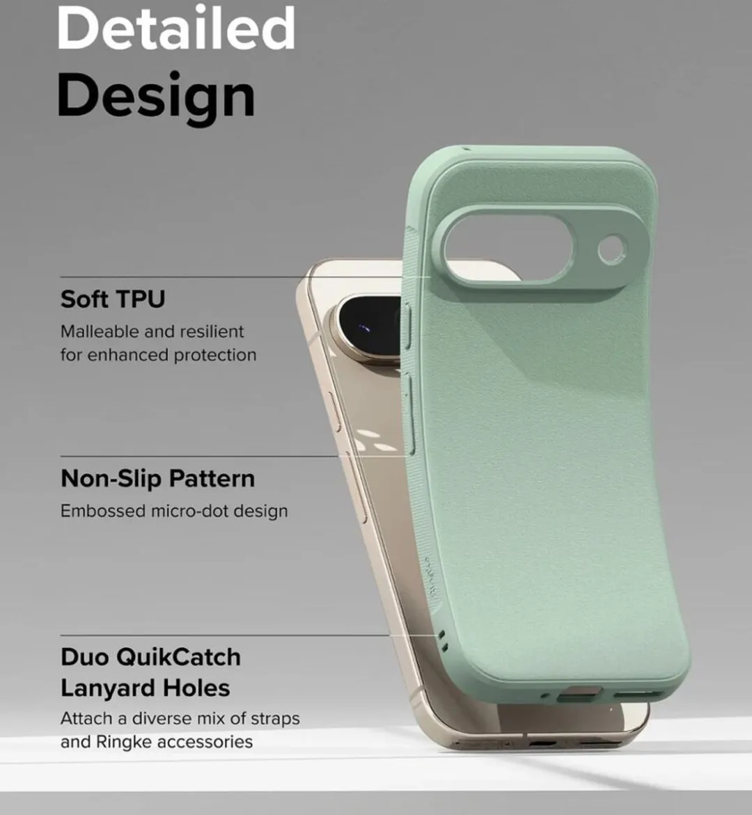 Ringke Onyx Hoesje Google Pixel 9 - Mint Groen