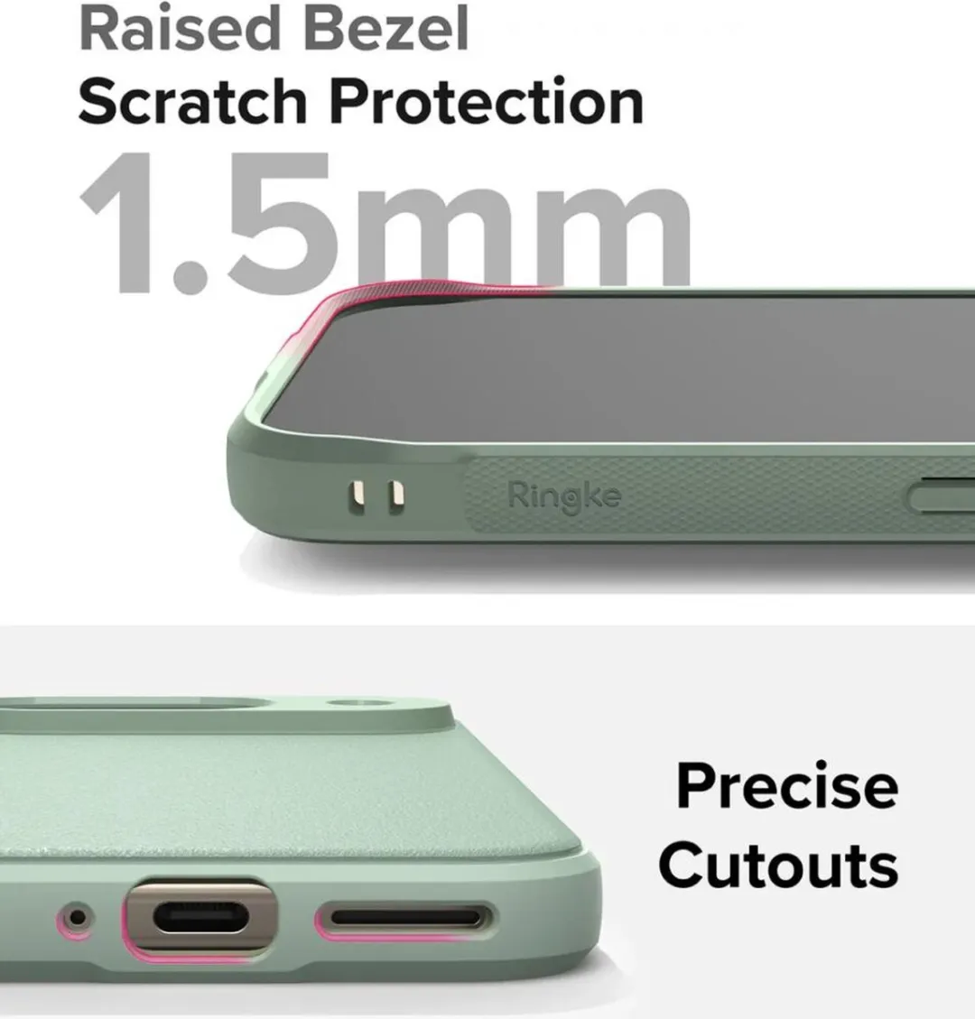 Ringke Onyx Hoesje Google Pixel 9 - Mint Groen