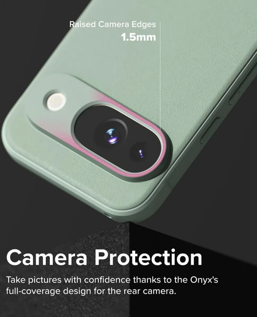 Ringke Onyx Hoesje Google Pixel 9 - Mint Groen - afbeelding 6 van 6