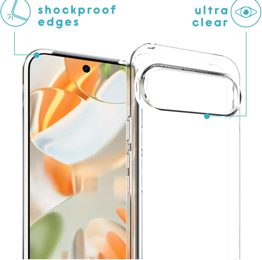 Imoshion Hoesje Google Pixel 10/10 Pro - Backcover met koord - Zwart