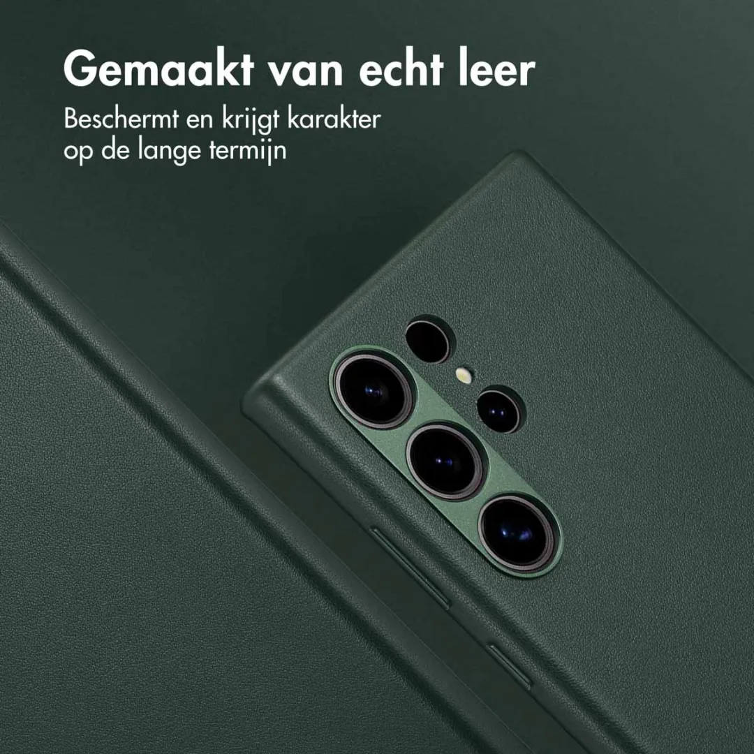 Accezz Hoesje Samsung Galaxy S24 Ultra - Cedar Green - MagSafe