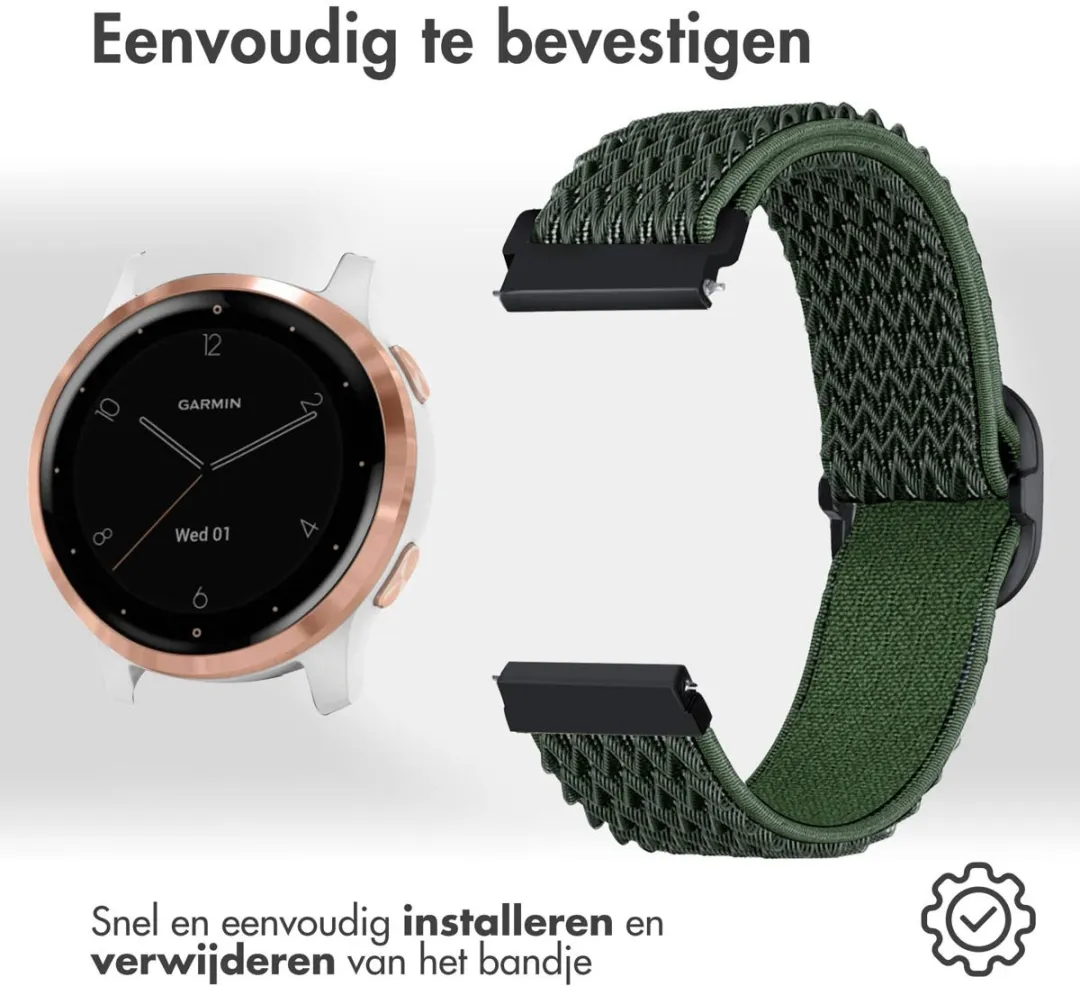 Imoshion Elastisch Nylonbandje 18mm - Groen