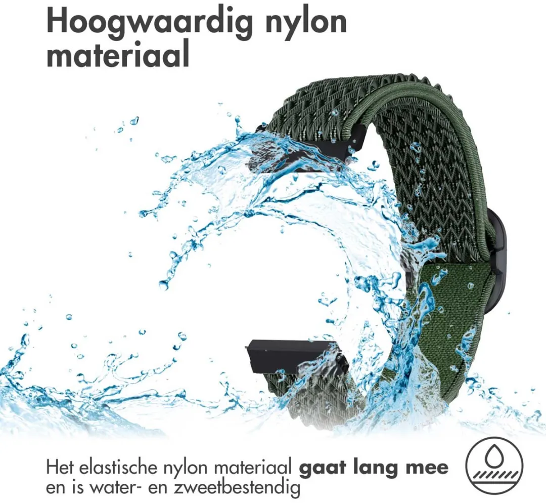 Imoshion Elastisch Nylonbandje 18mm - Groen