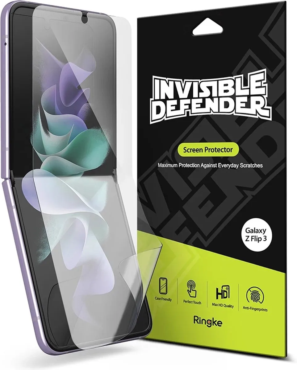 Ringke ID Glass Screenprotector Samsung Galaxy Z Flip3 - 2 Stuks