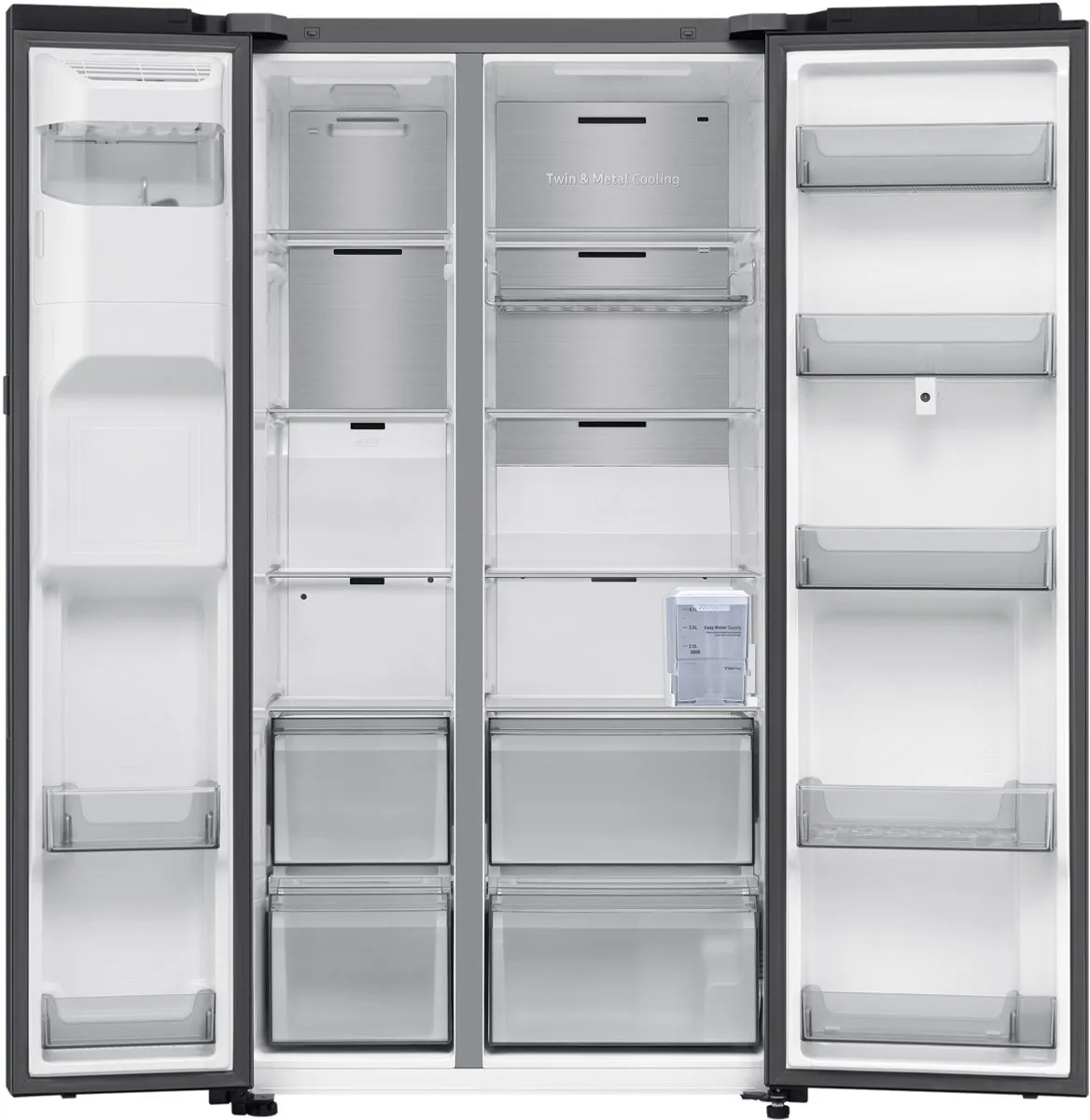 Samsung Series 9 RS90F67BEF Vrijstaande Koelkast - 614L Zwart - afbeelding 6 van 6