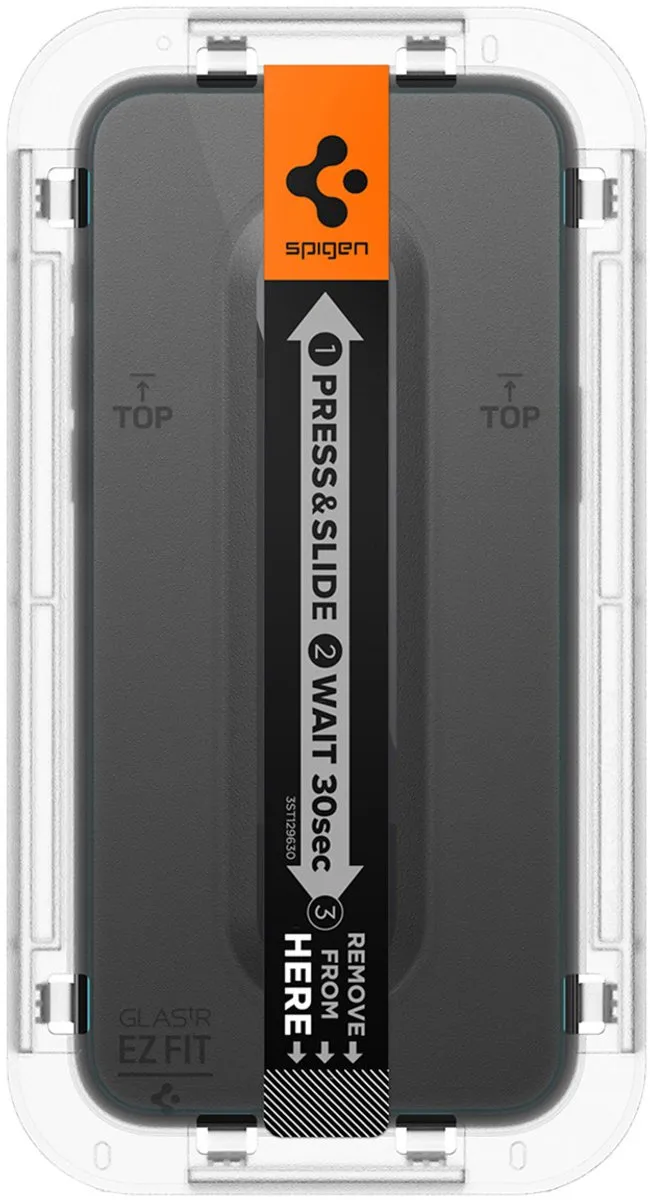 Spigen EZ Fit Glas.tR Privacy Screenprotector iPhone 15 Pro Max - 2 Stuks