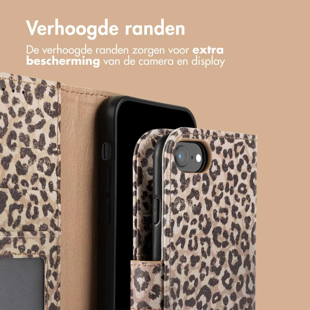 Imoshion iPhone 16e Hoesje Leopard Mood - 3 Pasjes