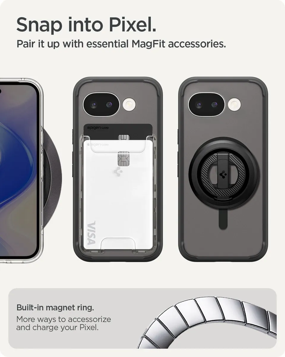 Spigen Ultra Hybrid Backcover Google Pixel 10a - Frost Black - 8800337244113