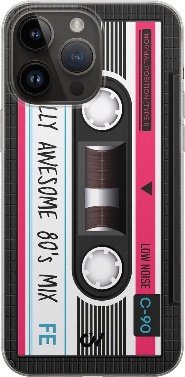 Casevibes Hoesje iPhone 14 Pro Max Cassette