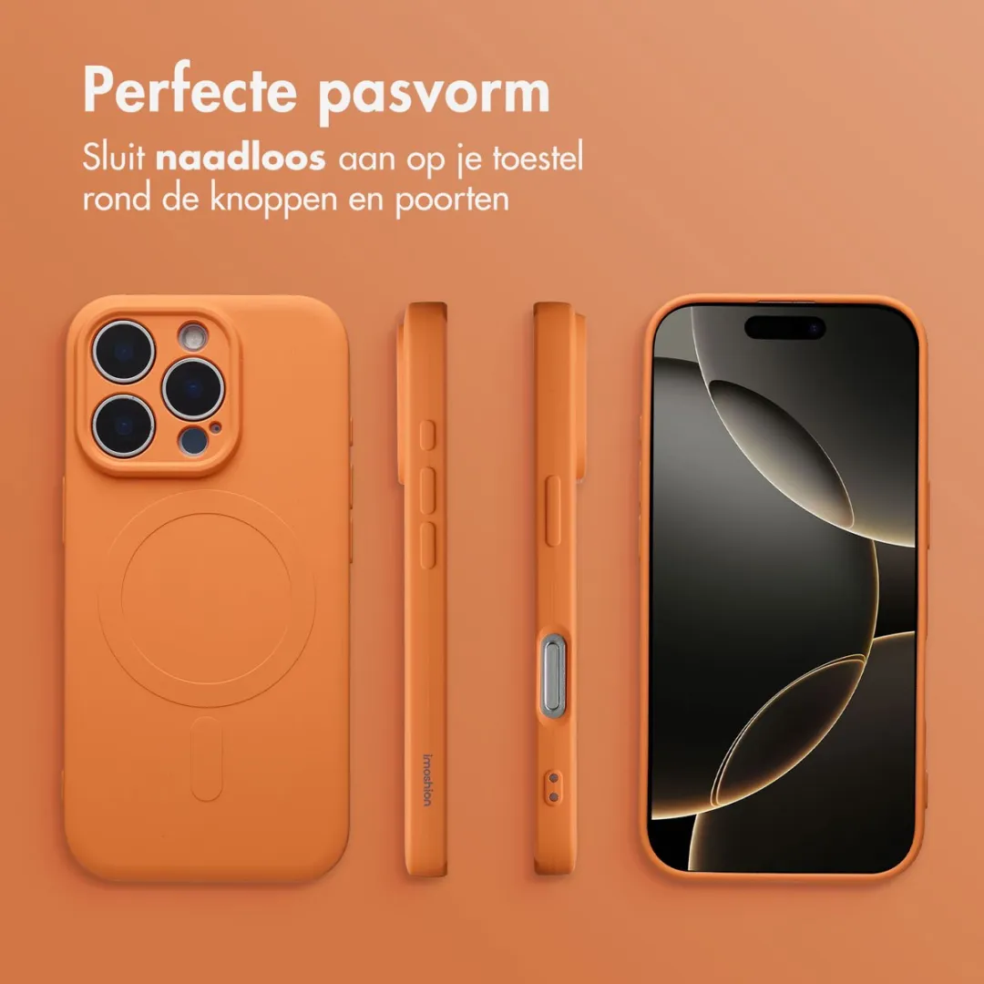 Imoshion Hoesje iPhone 16 Pro Max MagSafe - Oranje - afbeelding 6 van 6