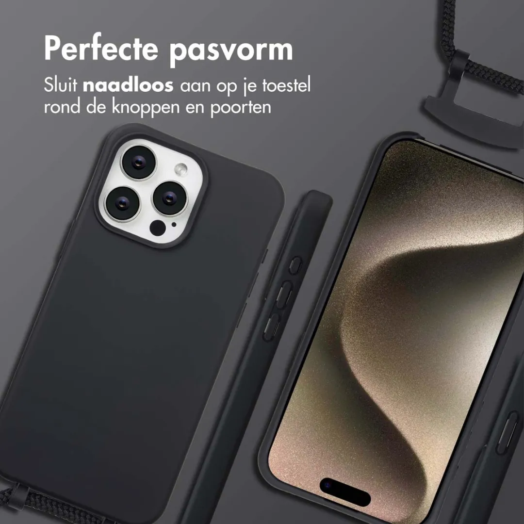 Imoshion Hoesje iPhone 15 Pro Max - MagSafe Zwart - afbeelding 6 van 6