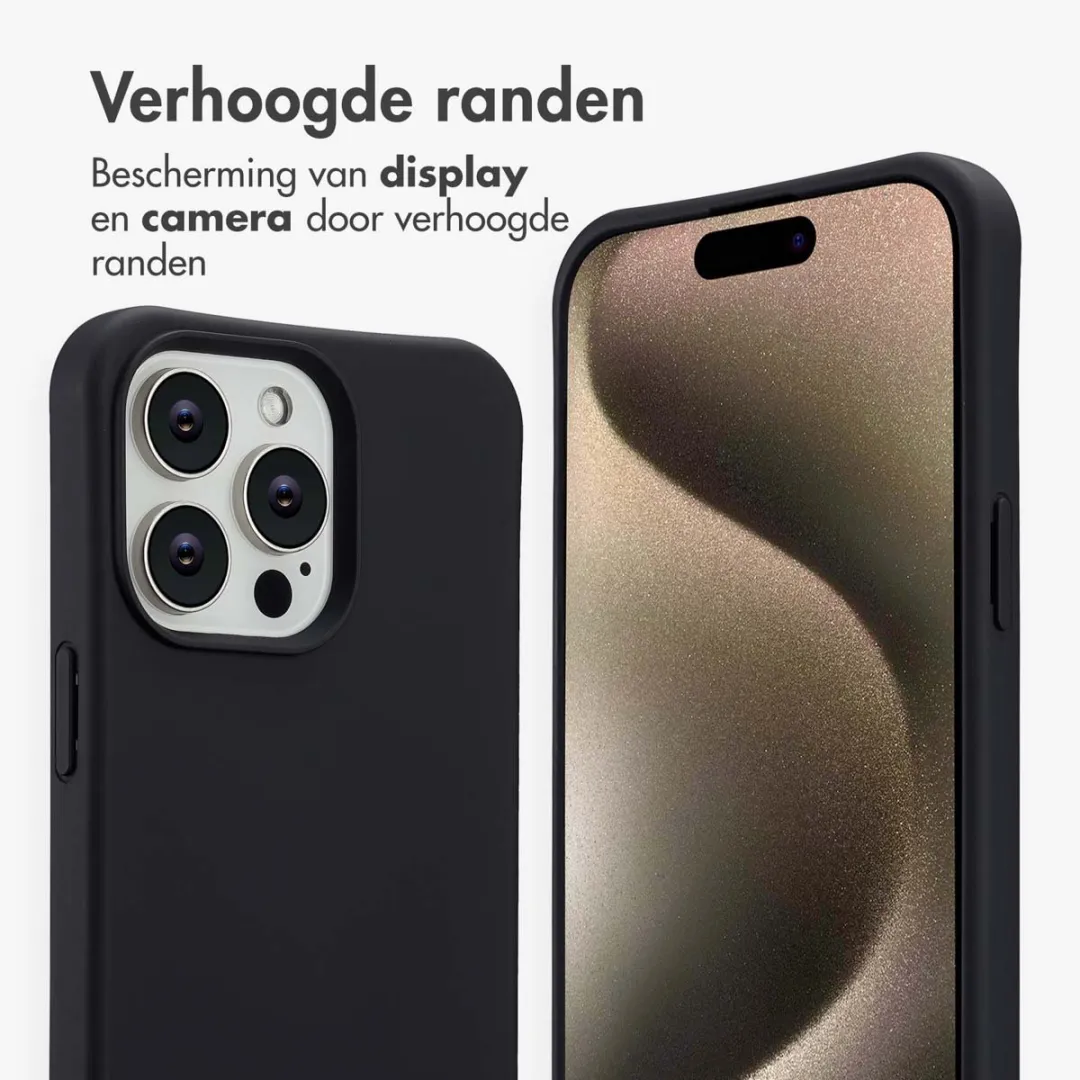 Imoshion Hoesje iPhone 15 Pro Max - MagSafe Zwart