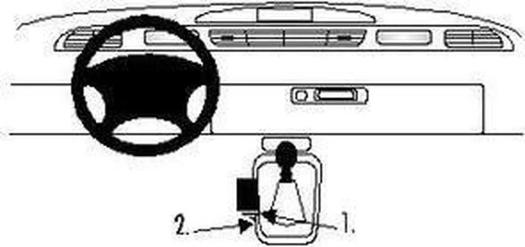 Brodit ProClip 832524 Consolehouder