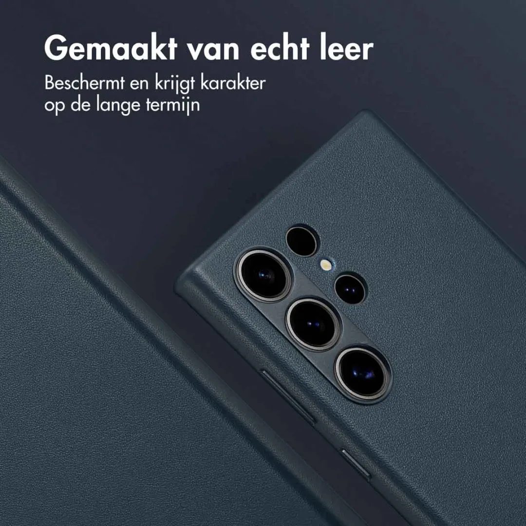 Accezz Hoesje Samsung Galaxy S24 Ultra Magnetisch Nightfall Blue