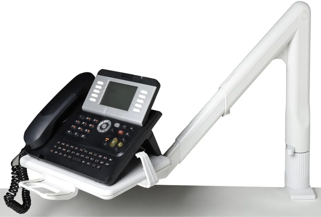 Exacompta TELESCOPHONE 86540D Telescopische Telefoonarm - Lichtgrijs - afbeelding 3 van 4