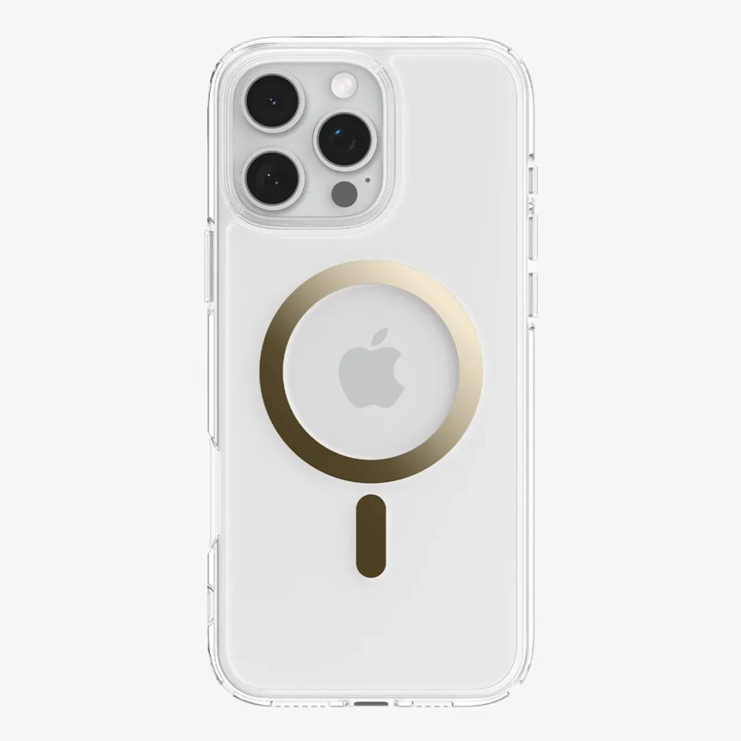 Spigen Ultra Hybrid MagFit ACS08132 Hoesje - iPhone 16 Pro - Goud