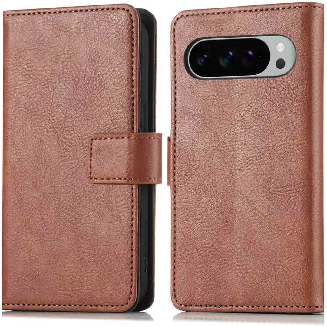 Imoshion Hoesje Google Pixel 10 Pro XL - 3 Pasjes - Bruin