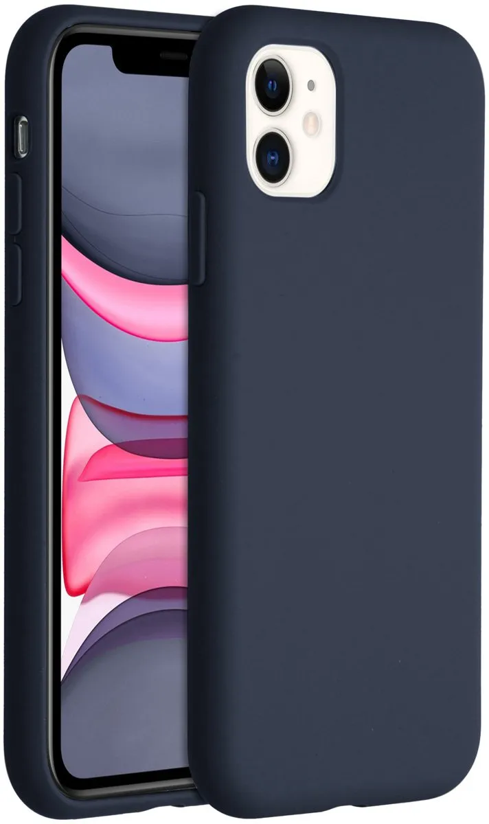 Accezz Hoesje iPhone 11 Donkerblauw