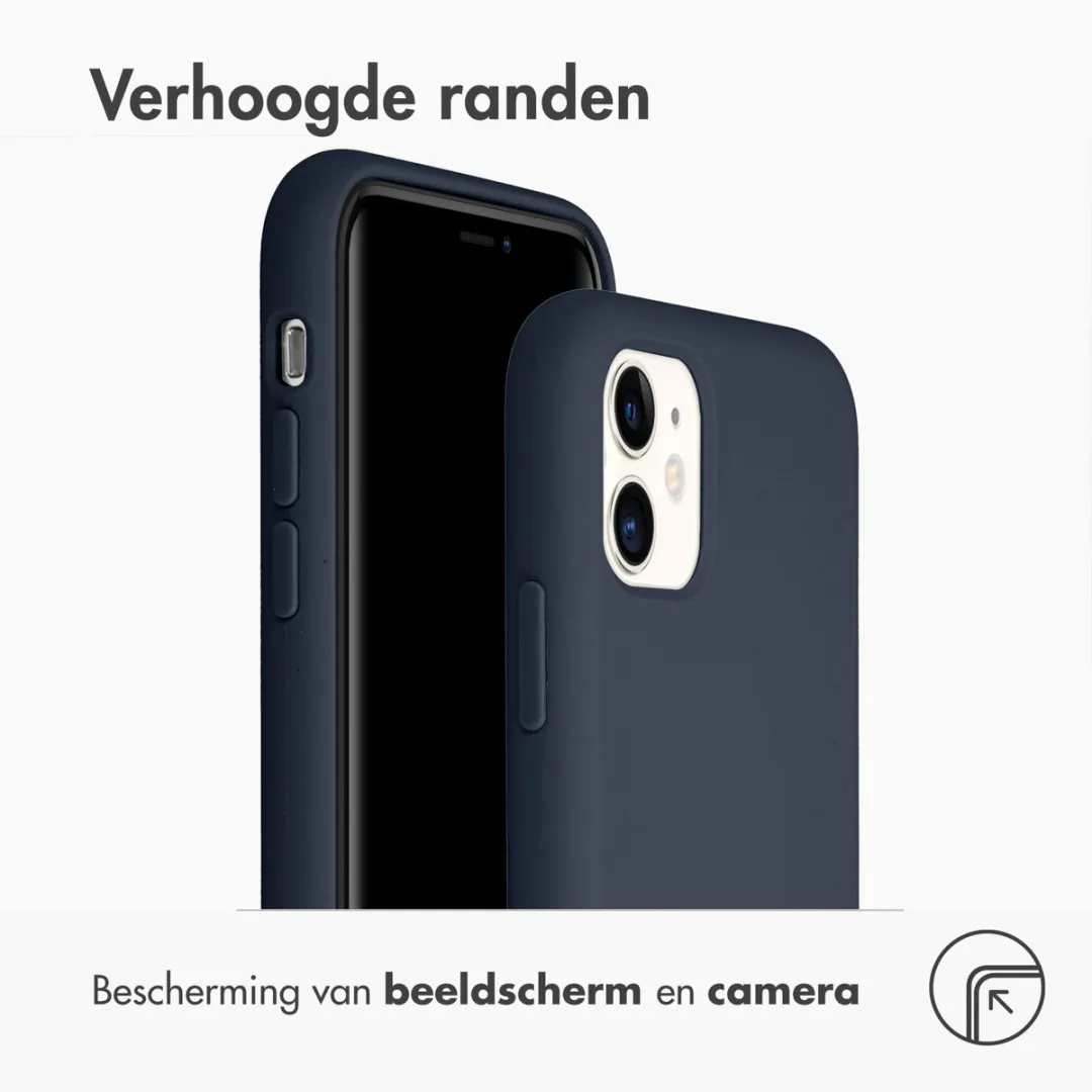 Accezz Hoesje iPhone 11 Donkerblauw