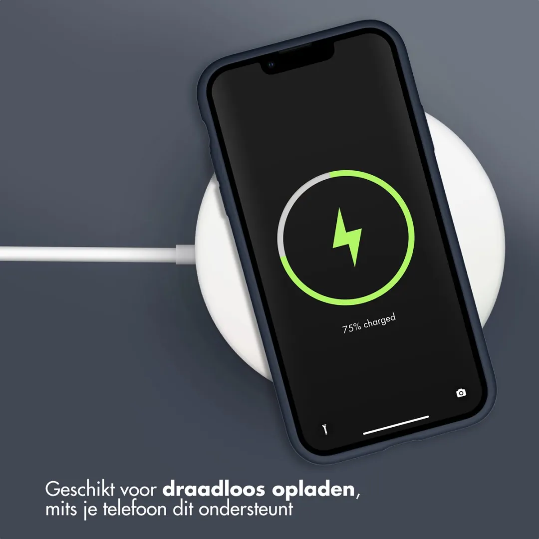 Accezz Hoesje iPhone 11 Donkerblauw