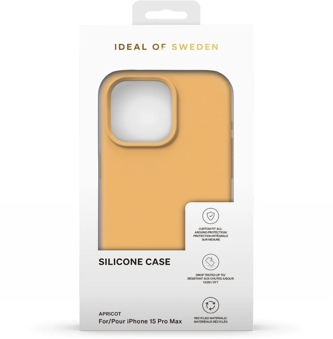 iDeal of Sweden iPhone 15 Pro Max Silicone Hoesje - Apricot - afbeelding 5 van 5