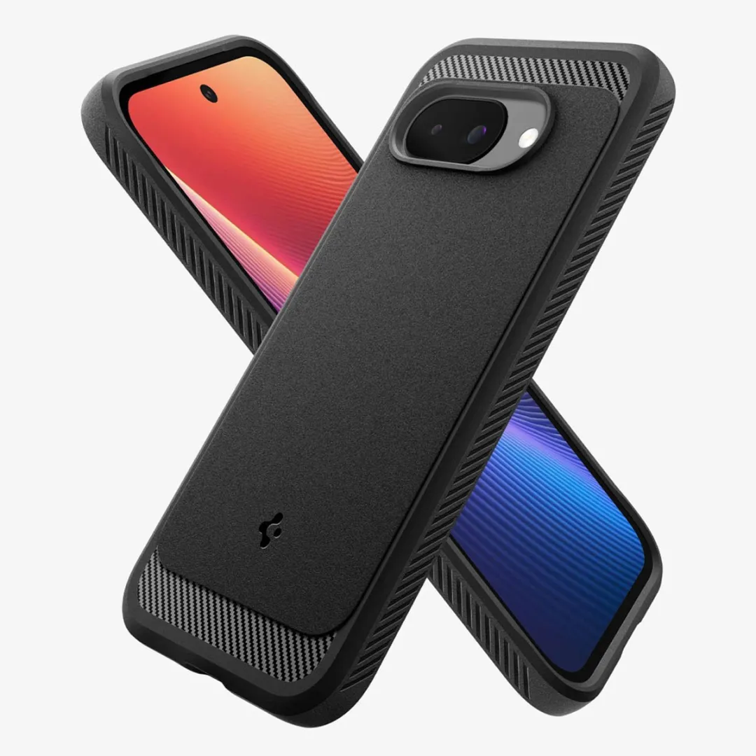Spigen Rugged Armor ACS09041 Backcover - Google Pixel 9a - Matte Black