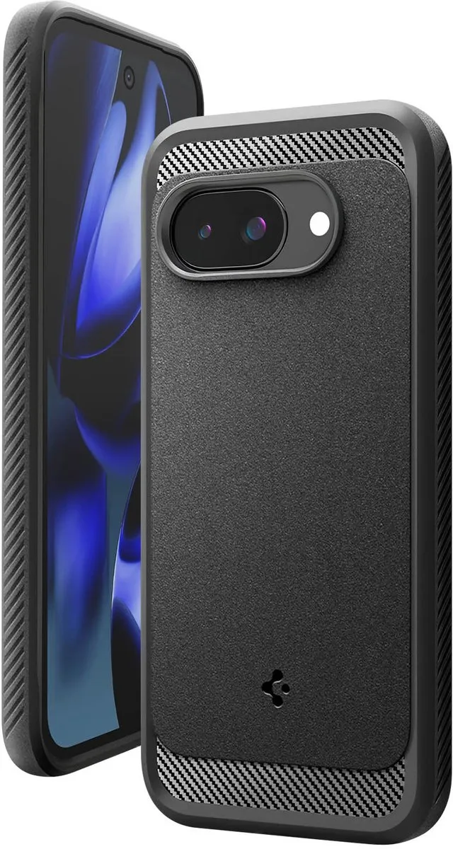 Spigen Rugged Armor ACS09041 Backcover - Google Pixel 9a - Matte Black