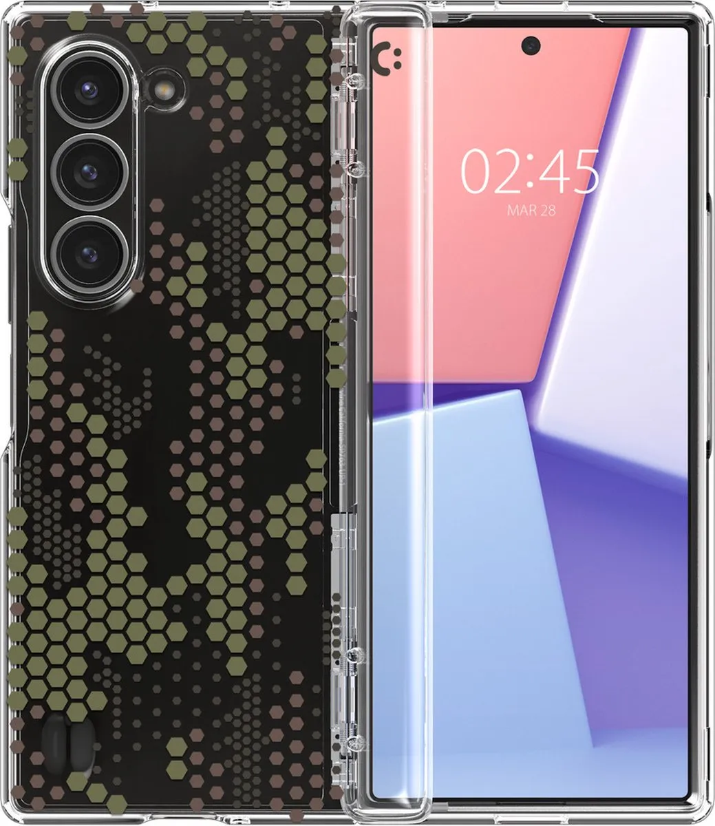 Spigen Ultra Hybrid ACS08283 Hoesje - Samsung Galaxy Z Fold 6 - Transparant - afbeelding 6 van 6