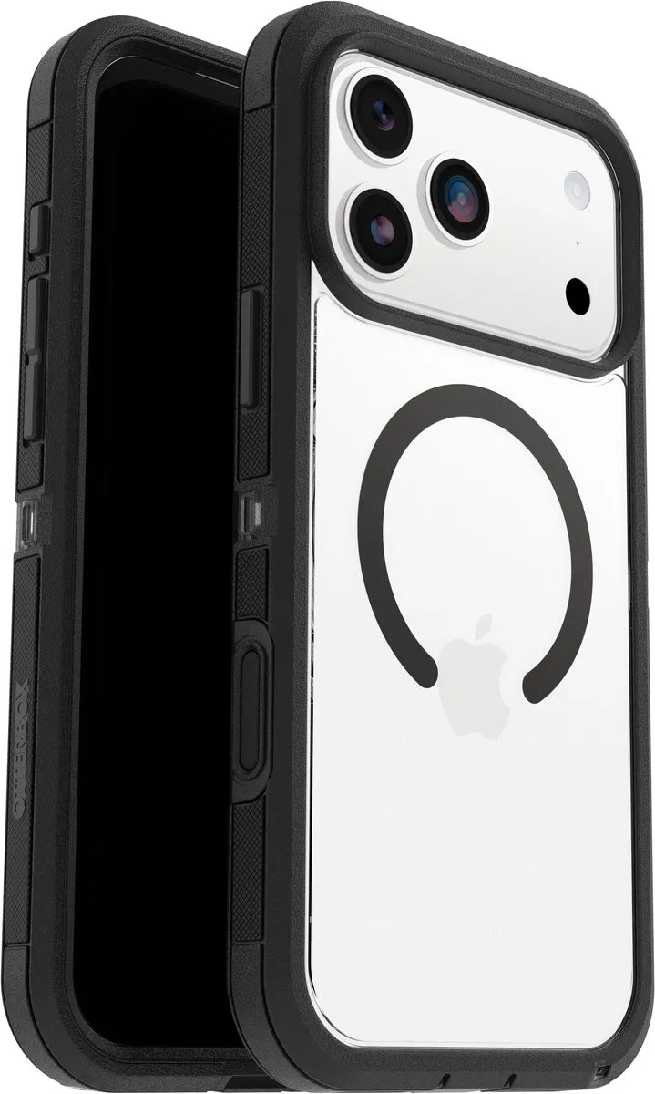 OtterBox Defender Pro XT 77-98534 iPhone 17 Pro Max Hoesje - Zwart/Transparant
