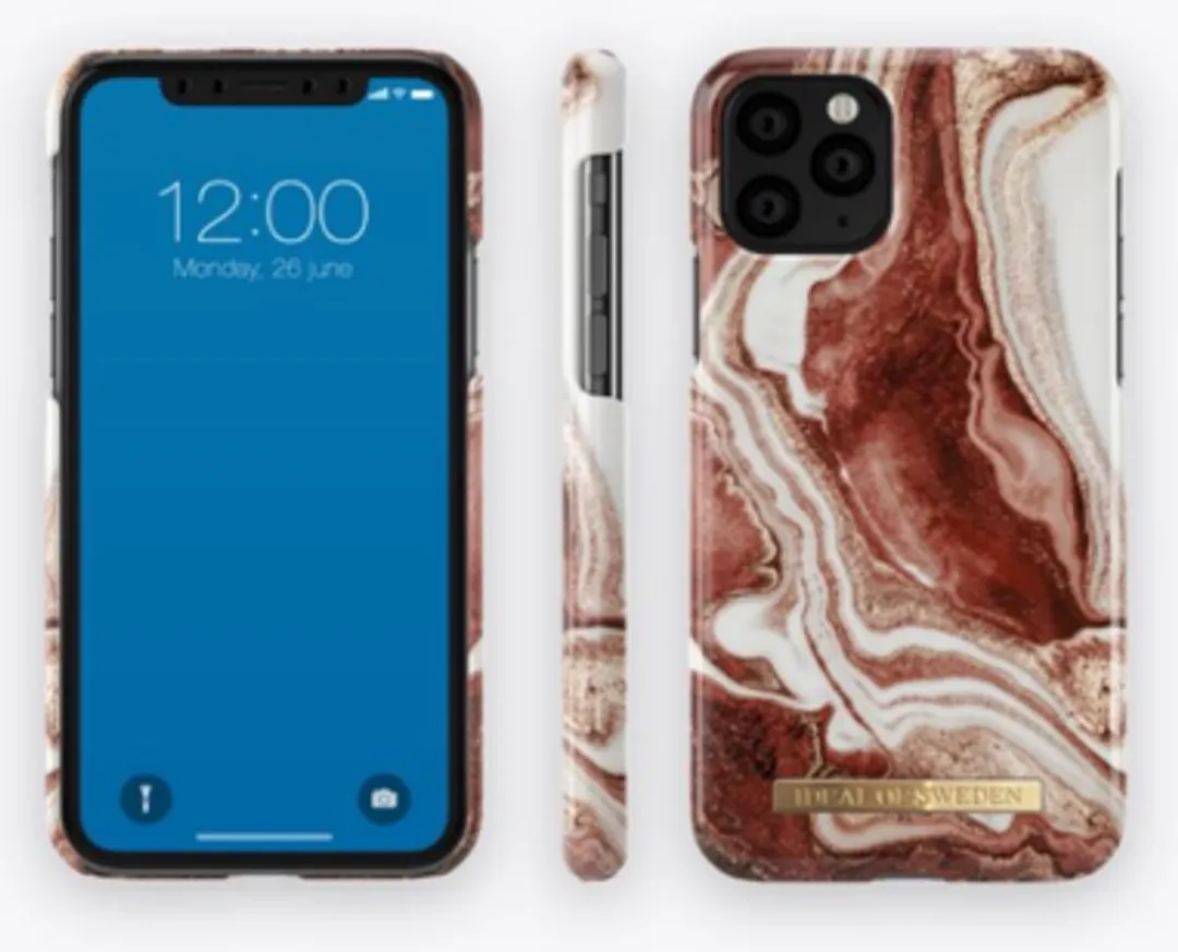 iDeal of Sweden iPhone 11 Pro Hoesje Golden Rusty Marble - IDFCGM19-I1958-163 - afbeelding 6 van 6