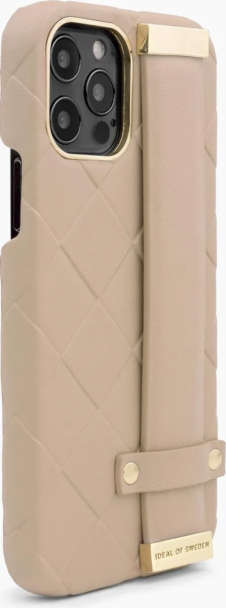 iDeal of Sweden Statement Case Braided iPhone 12/12 Pro - 3 Pasjes - Light Caramel